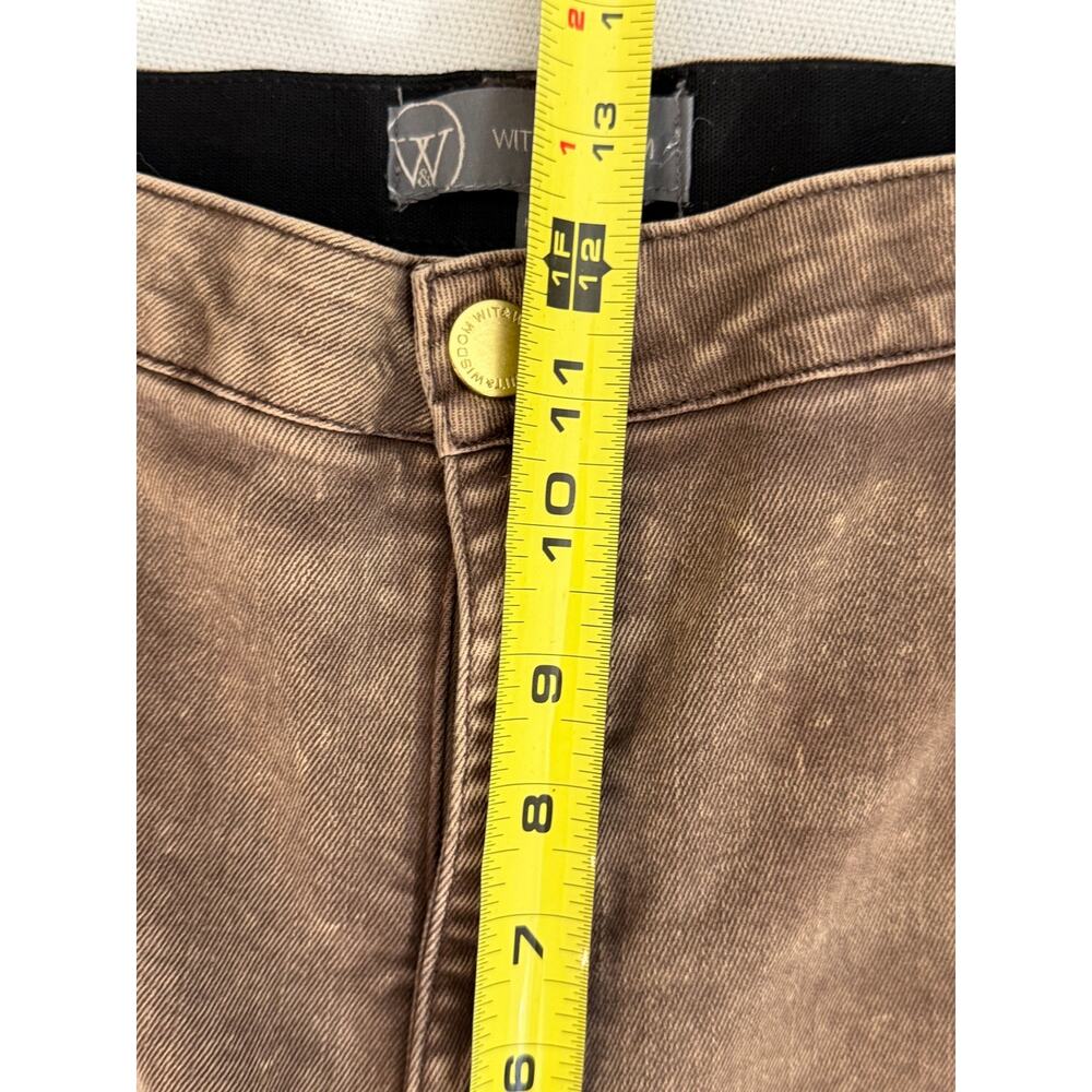 Wit & Wisdom Women's Cropped Wide Leg pants size 12 - Picture 6 of 6
